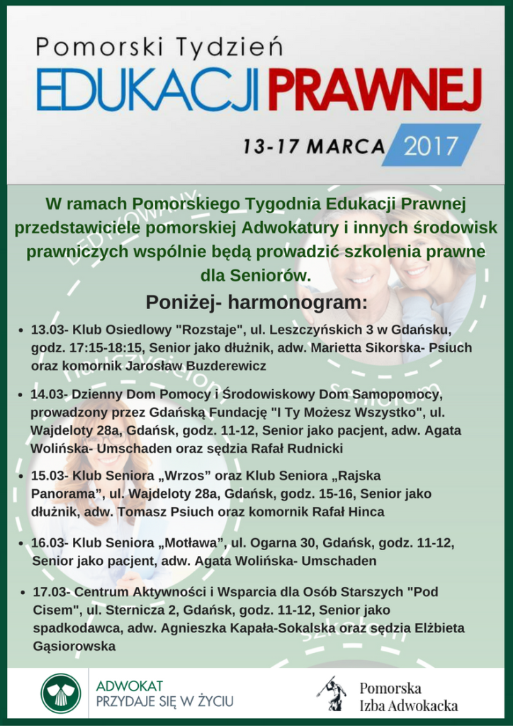 Pomorski Tydzień Edukacji Prawnej