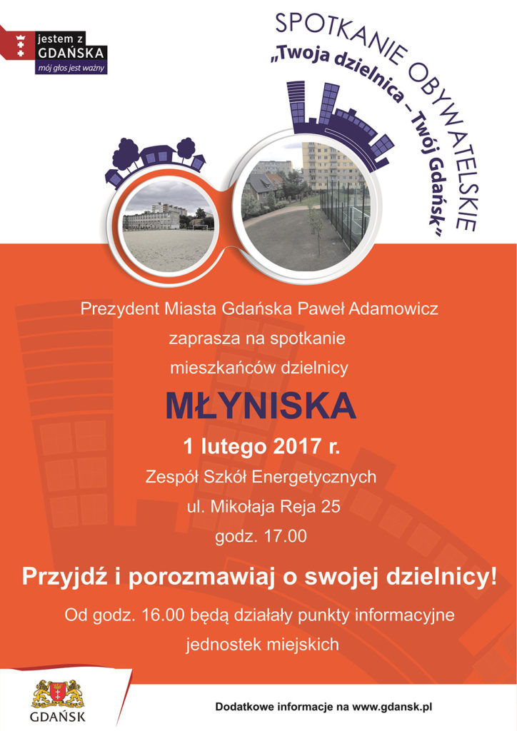 Plakat - spotkanie Młyniska